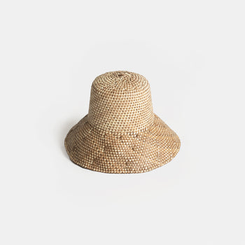Audrey Hat - Natural/Brown
