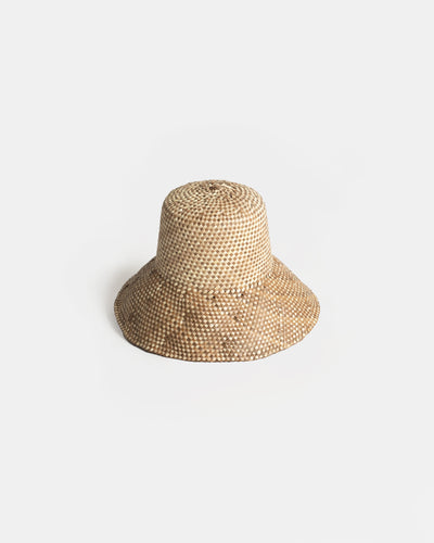 Audrey Hat - Natural/Brown