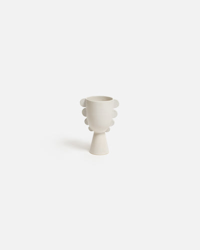 Cali Ceramic Frilly Vase