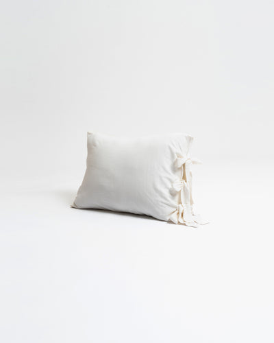 Maison Bow Pillow Case - Crepe