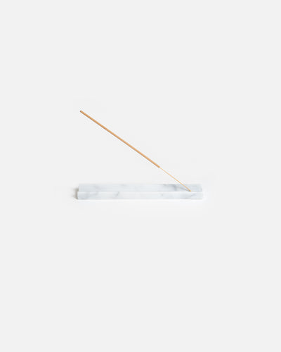 Marble Incense Holder - White