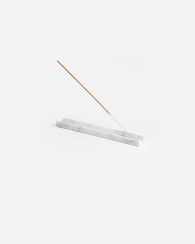 Marble Incense Holder - White