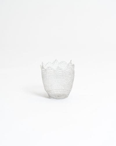 Mesh Candy Bowl - Silver