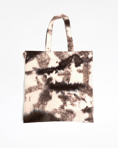 Shibori Tote - Brown