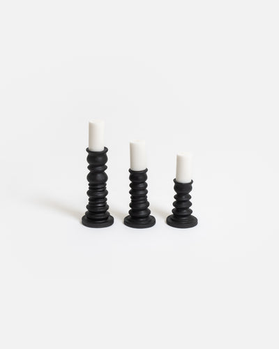 Tuesday Candlestick - Black / Large
