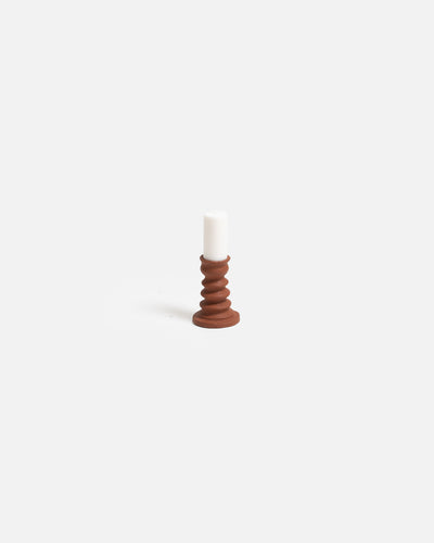 Tuesday Candlestick - Terracotta / Small