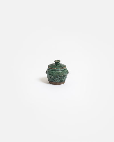 Vintage Green Pot