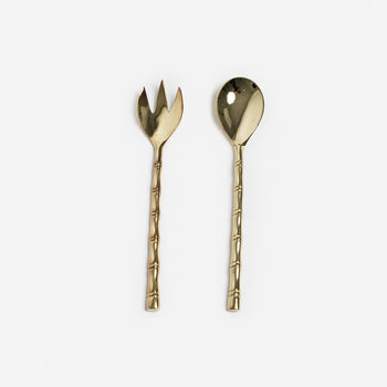 Brass Salad Server
