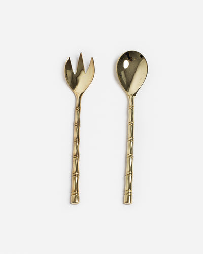 Brass Salad Server