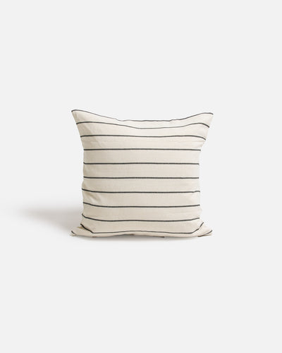 Sleep Tight Cushion Cover - White Stripe