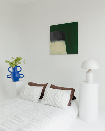 Honeymoon Pillow Case - White