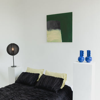 Honeymoon Duvet Cover - King / Black