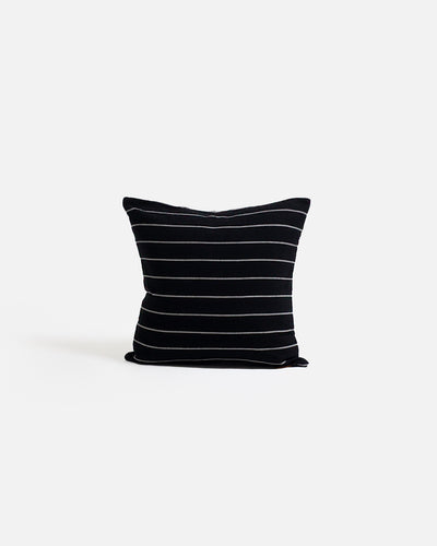 Sleep Tight Cushion Cover - Black Stripe