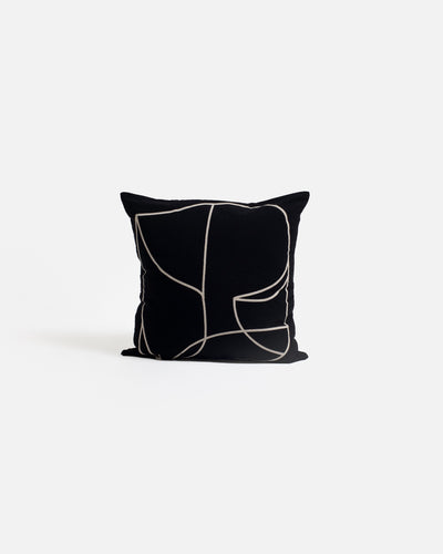 Antwerp Cushion Cover - Black