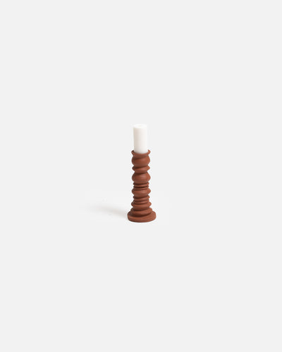 Tuesday Candlestick - Terracotta / Large