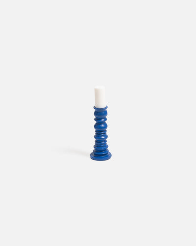 Tuesday Candlestick - Blue / Large